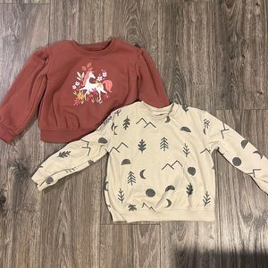 COPY - Toddler Girls fleece pullover bundle.